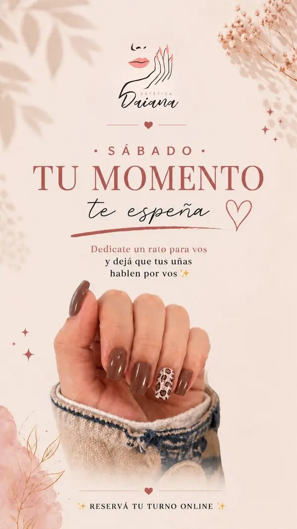 Diseño para Estética Daiana