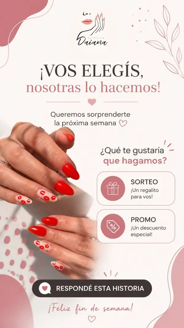 Diseño para Estética Daiana