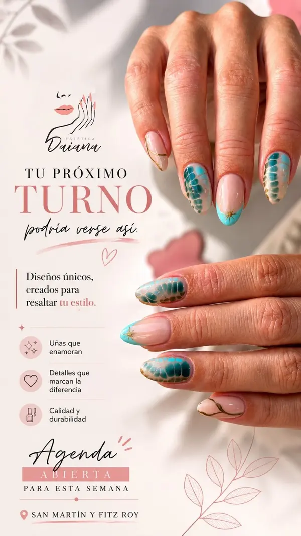Diseño para Estética Daiana