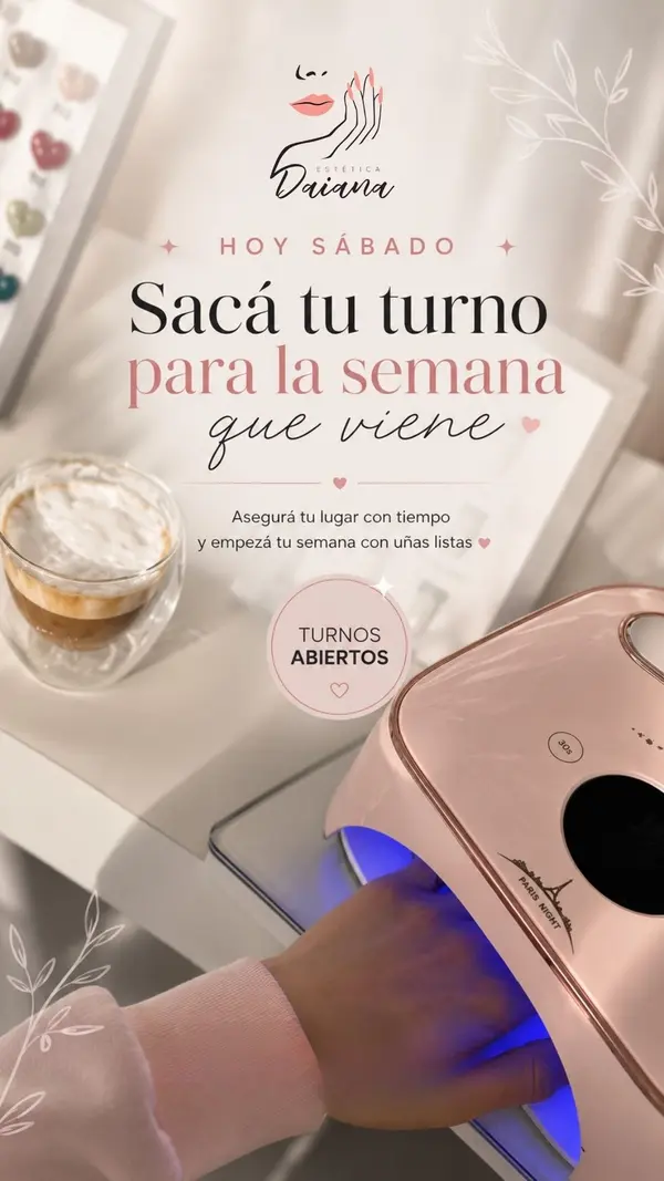 Diseño para Estética Daiana