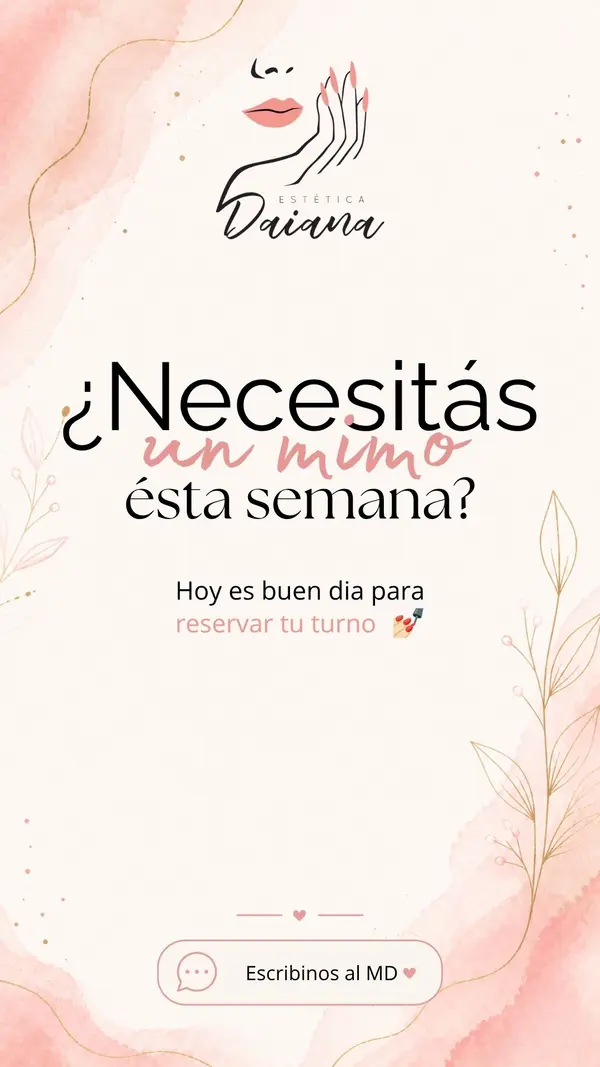 Diseño para Estética Daiana
