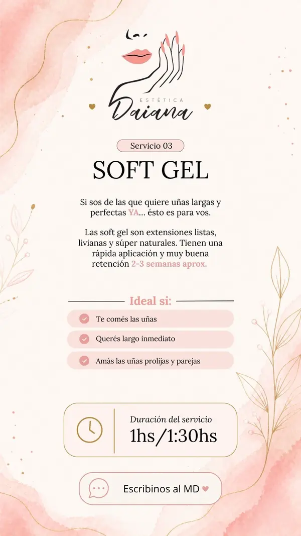 Diseño para Estética Daiana