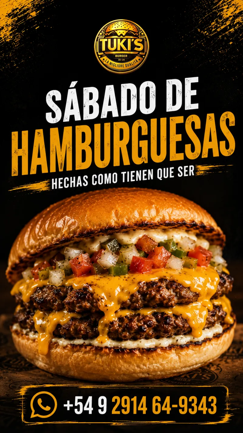Diseño para Tuki Burger