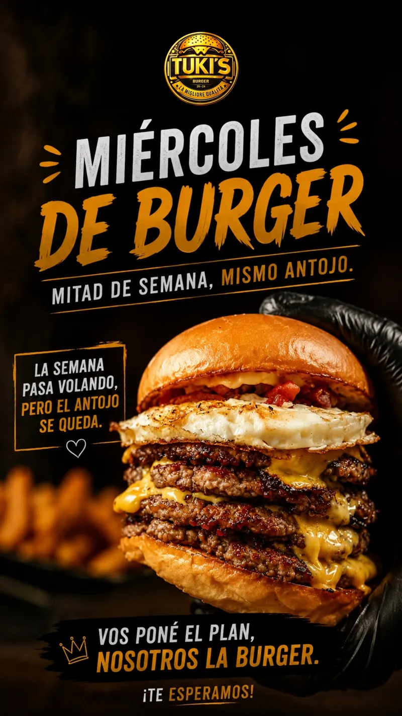 Diseño para Tuki Burger