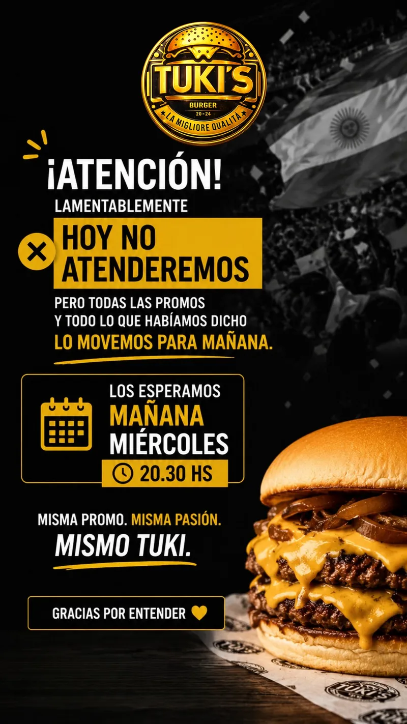 Diseño para Tuki Burger