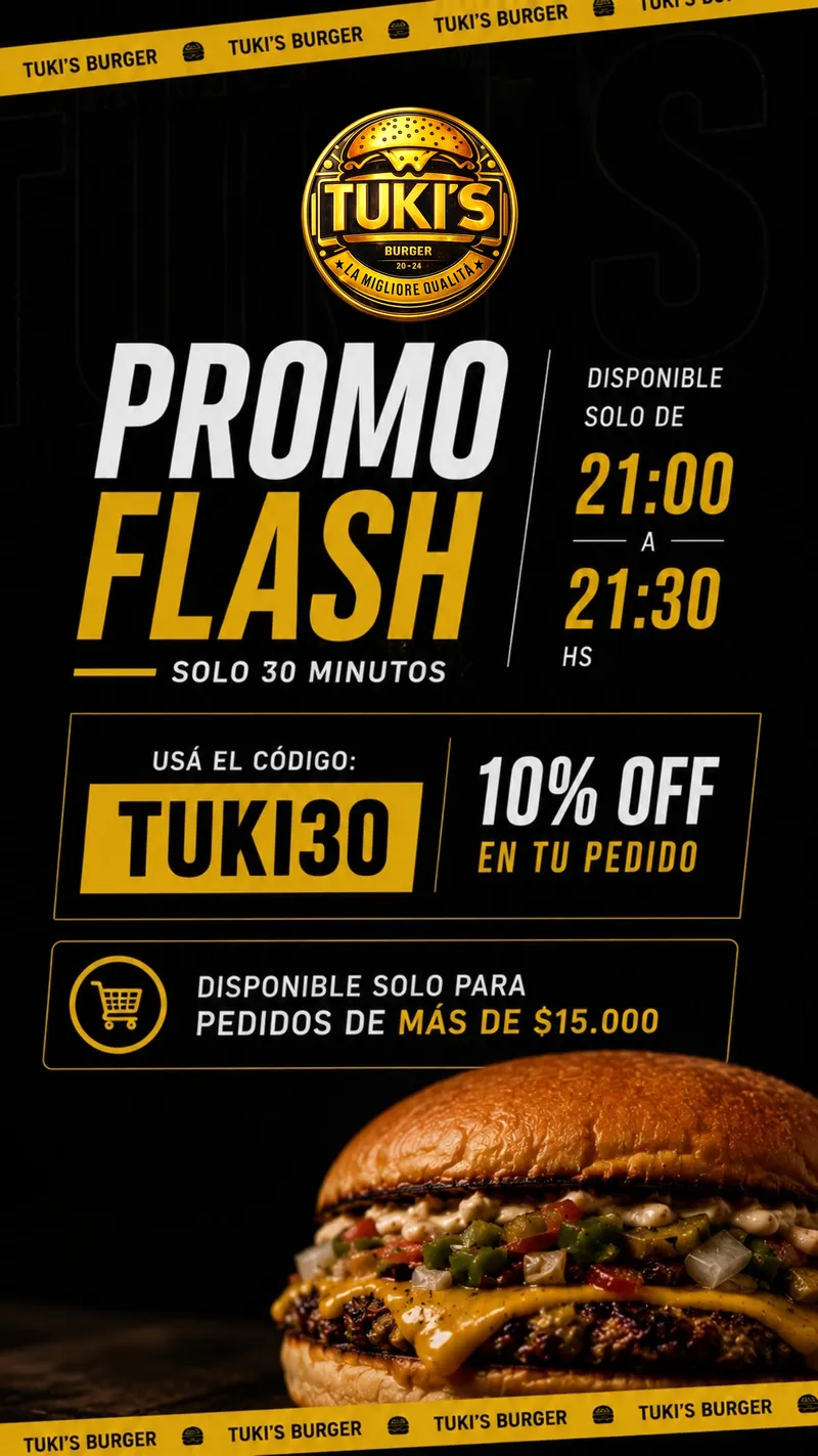 Diseño para Tuki Burger