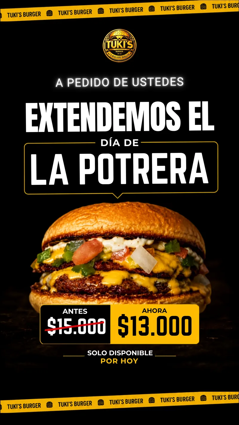 Diseño para Tuki Burger