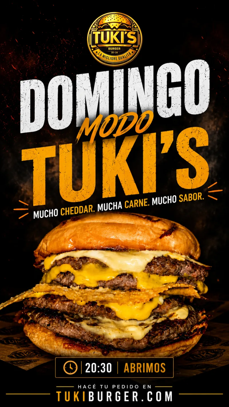 Diseño para Tuki Burger