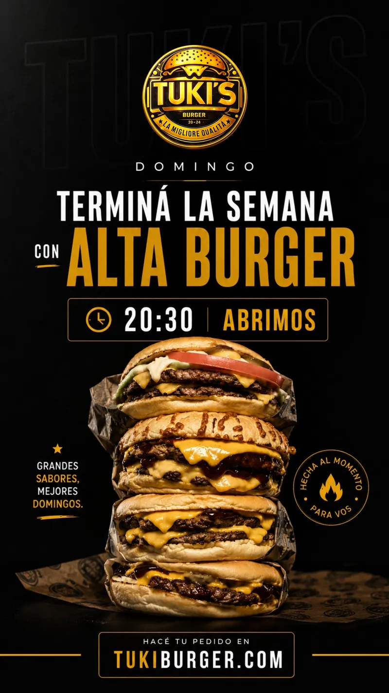 Diseño para Tuki Burger