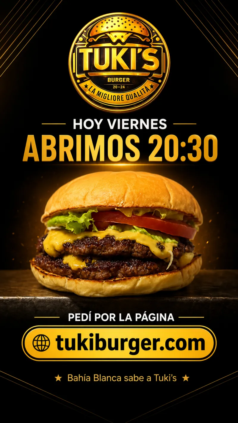 Diseño para Tuki Burger