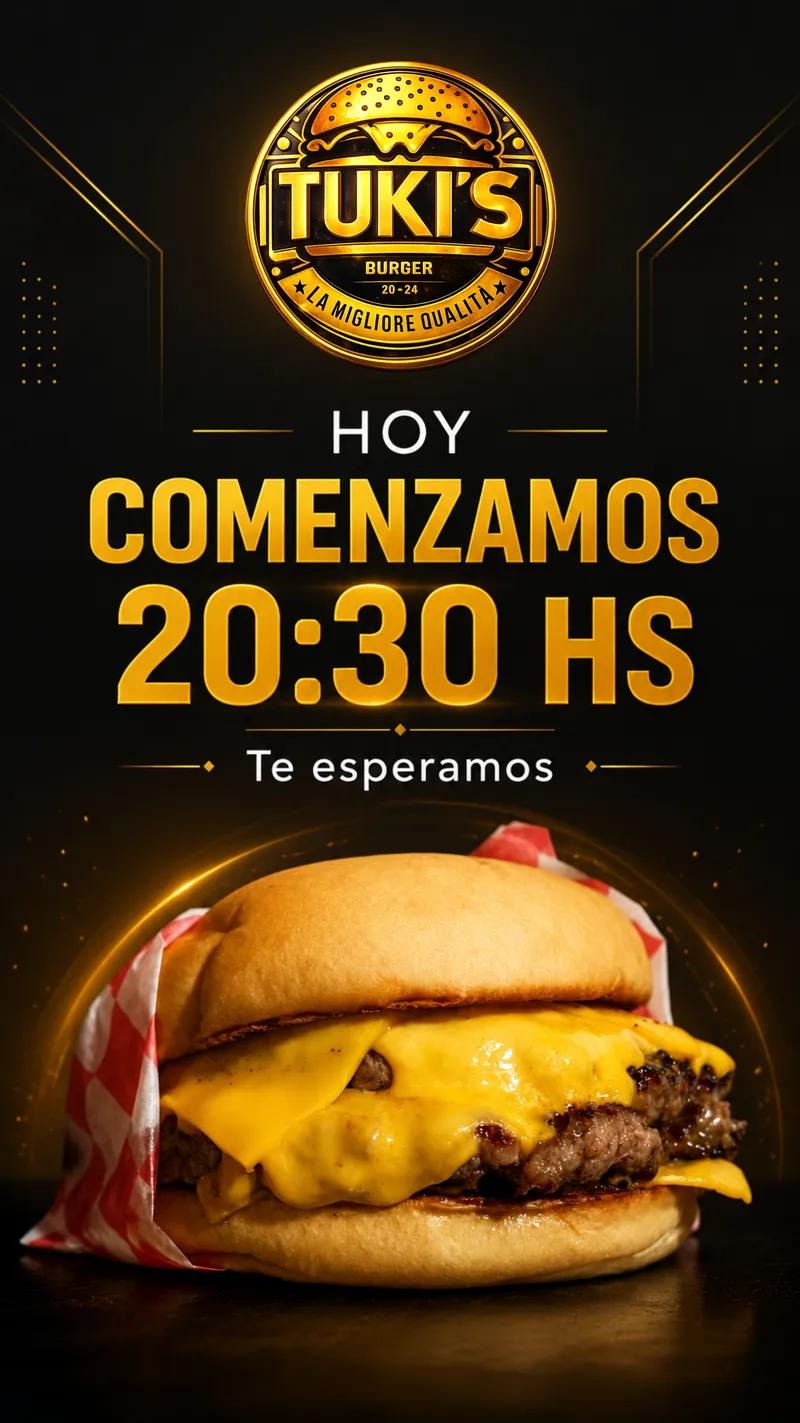 Diseño para Tuki Burger