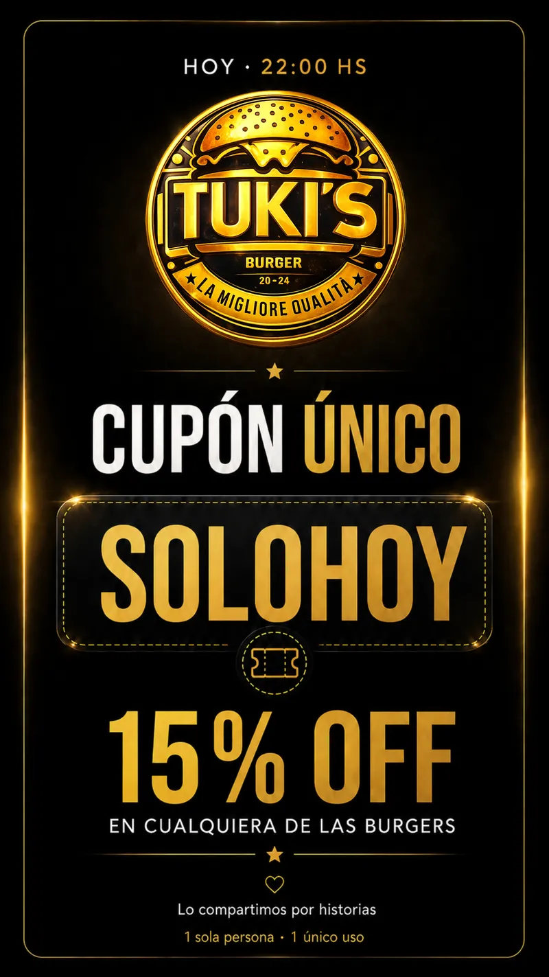Diseño para Tuki Burger