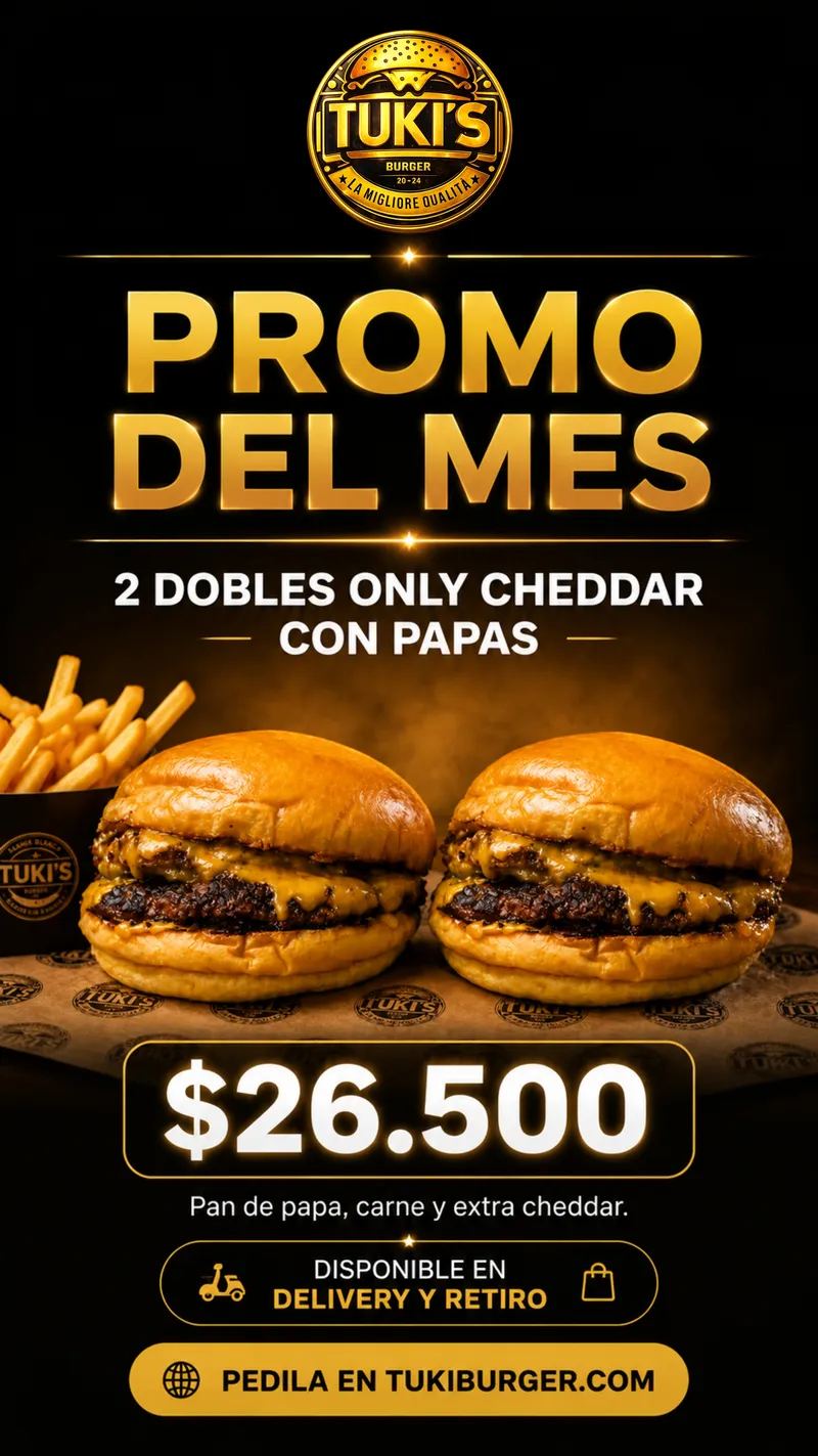 Diseño para Tuki Burger