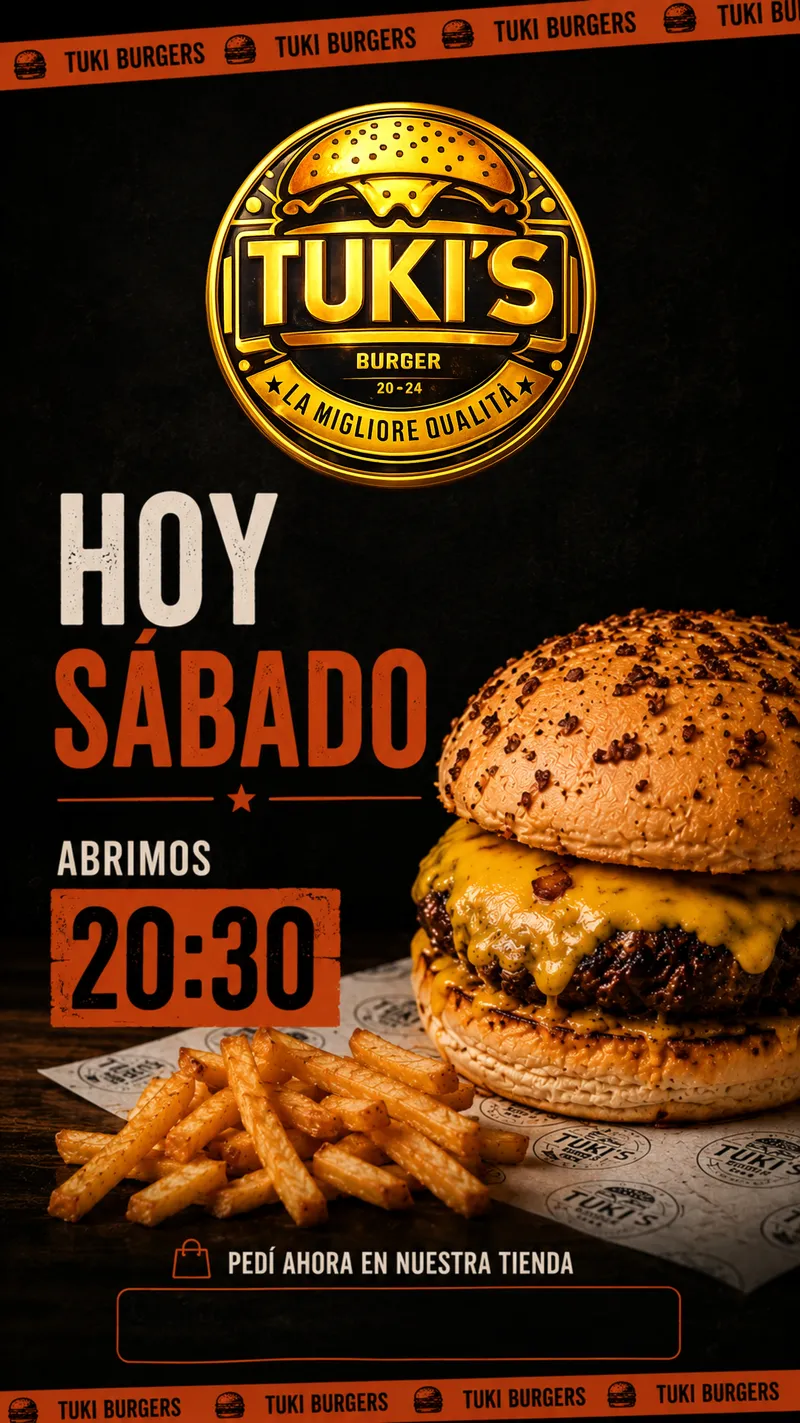 Diseño para Tuki Burger