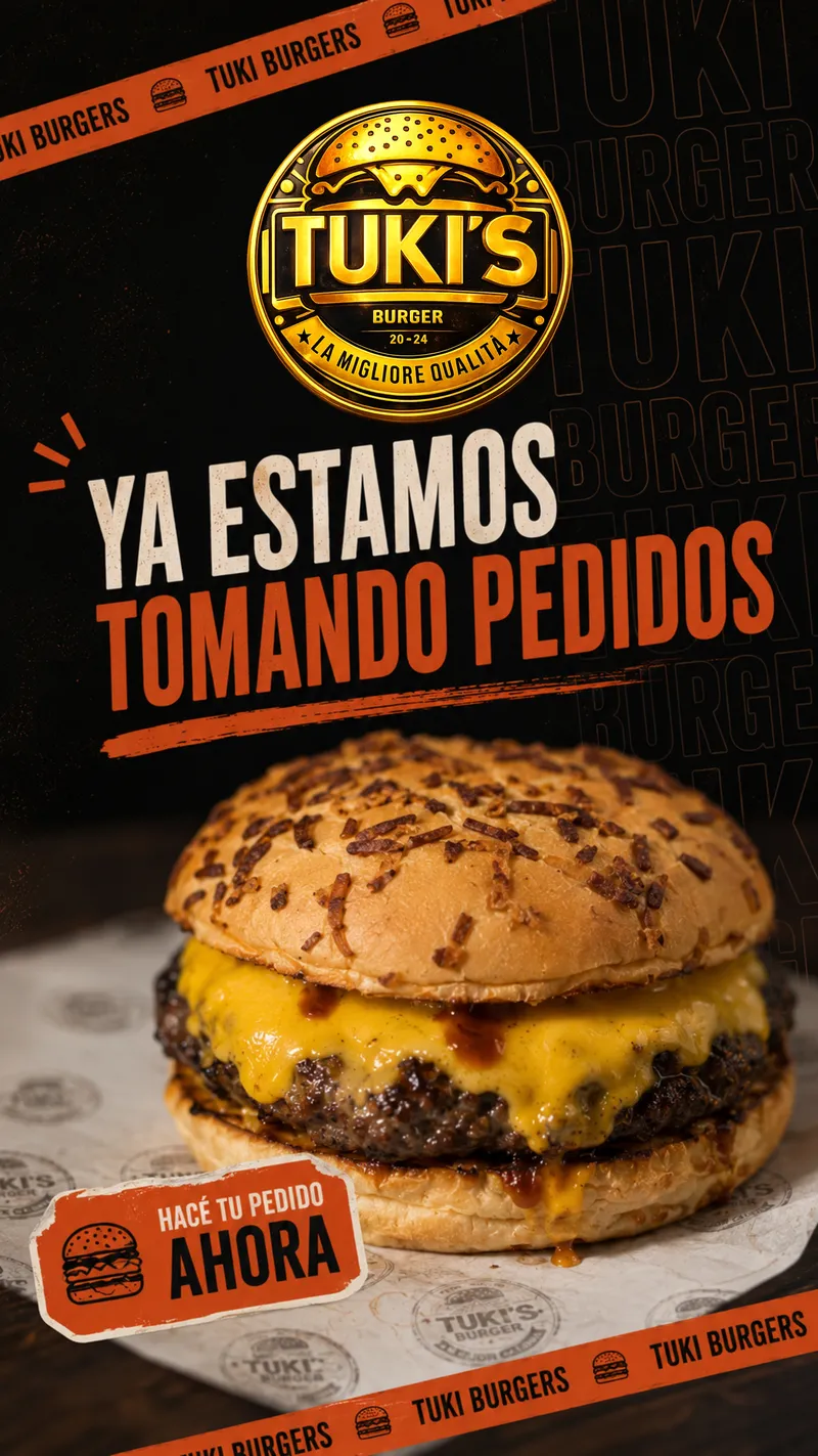 Diseño para Tuki Burger