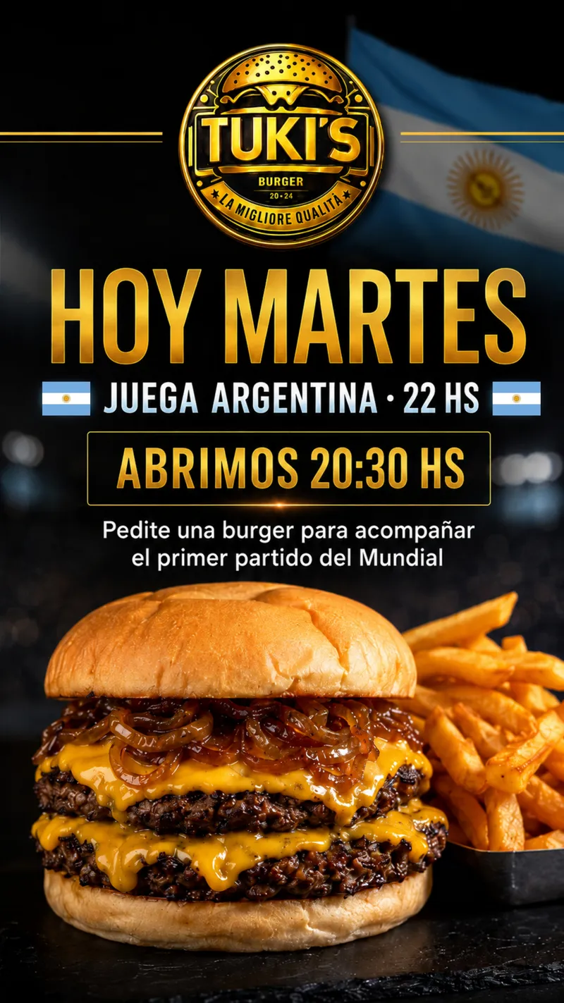 Diseño para Tuki Burger