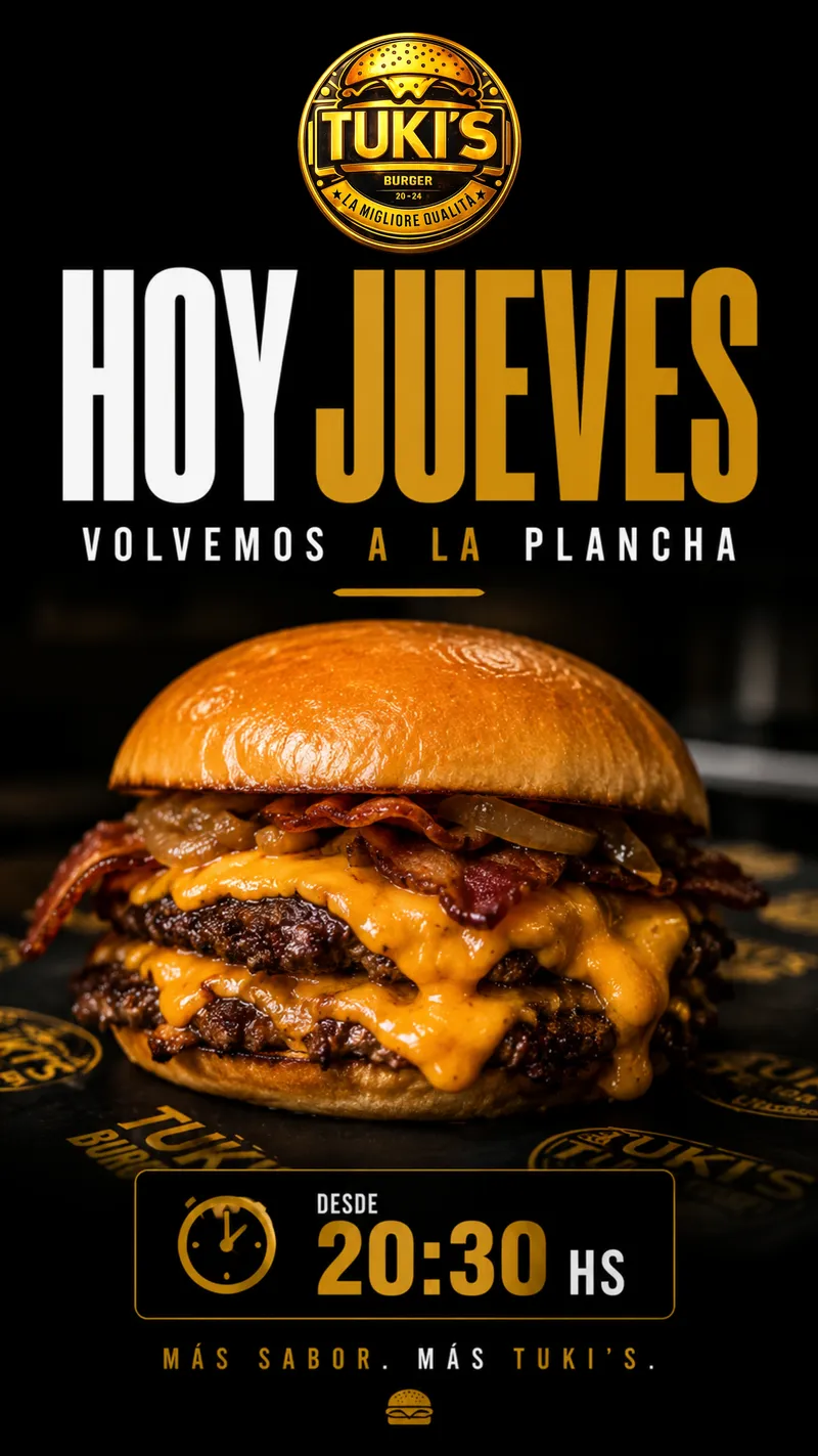 Diseño para Tuki Burger