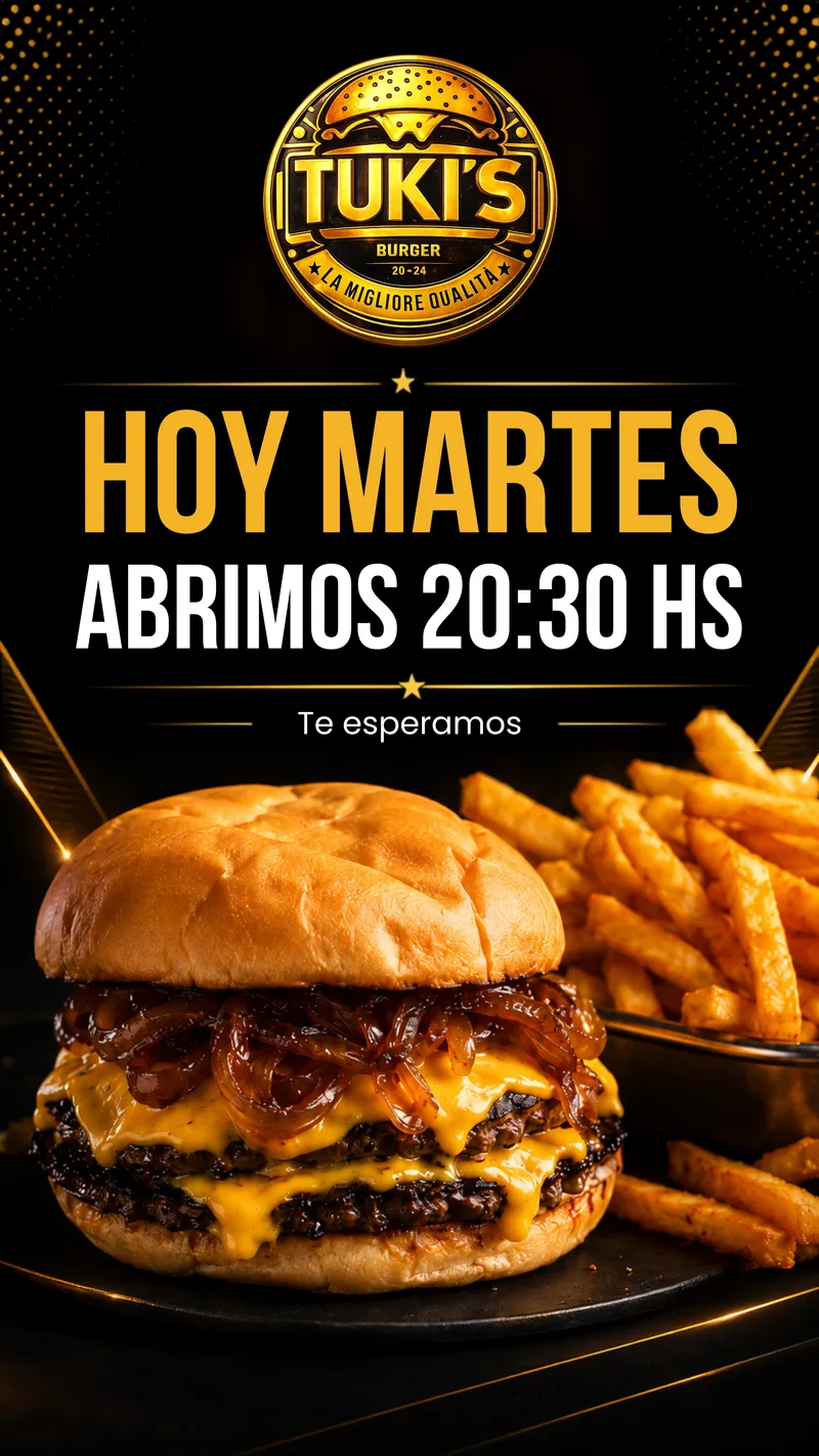 Diseño para Tuki Burger
