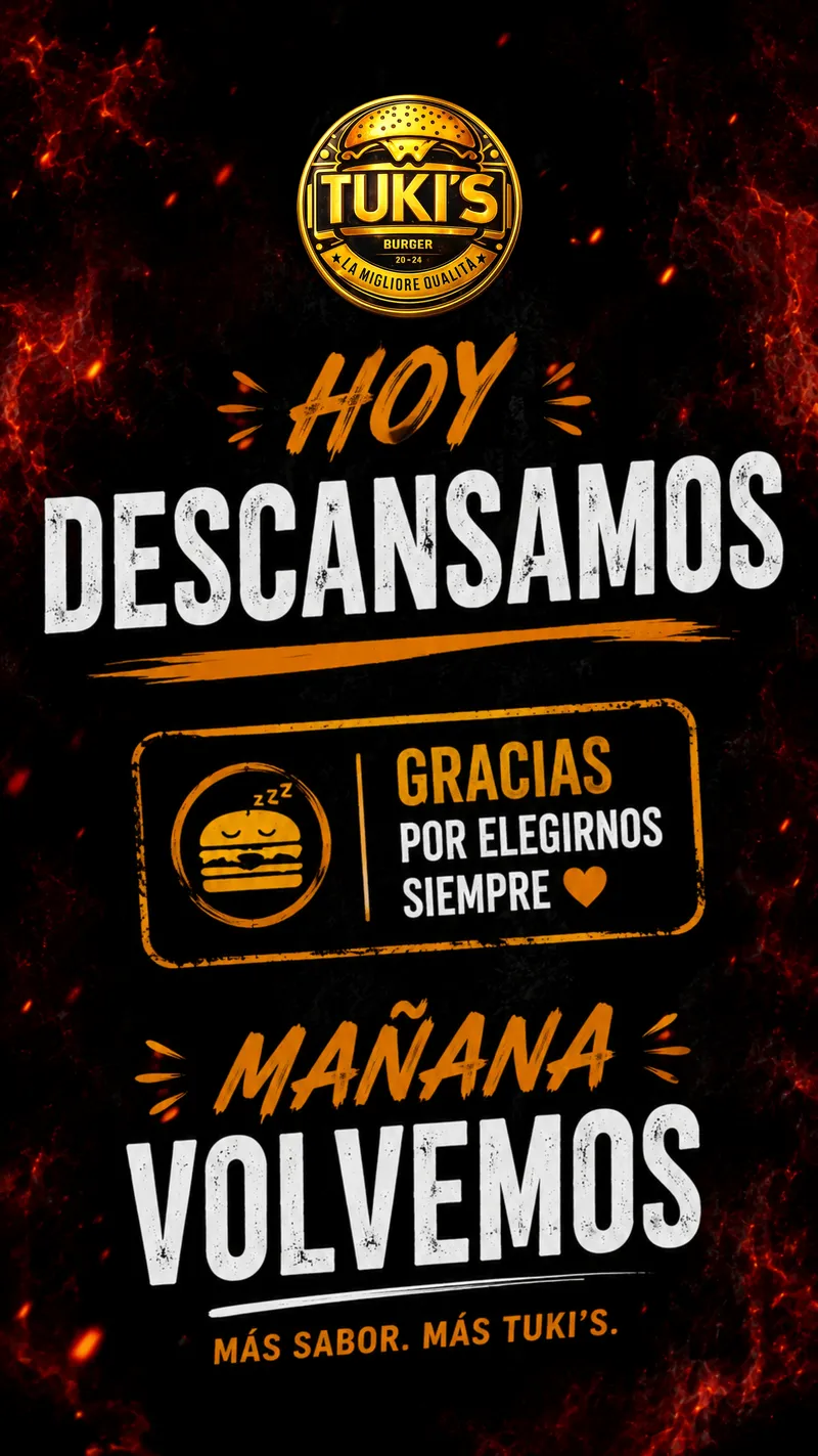 Diseño para Tuki Burger