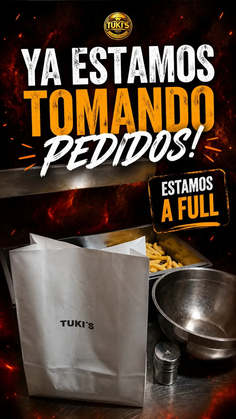 Diseño para Tuki Burger