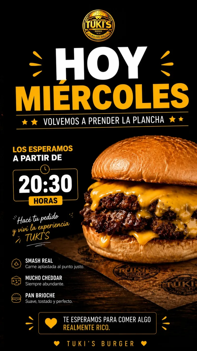Diseño para Tuki Burger