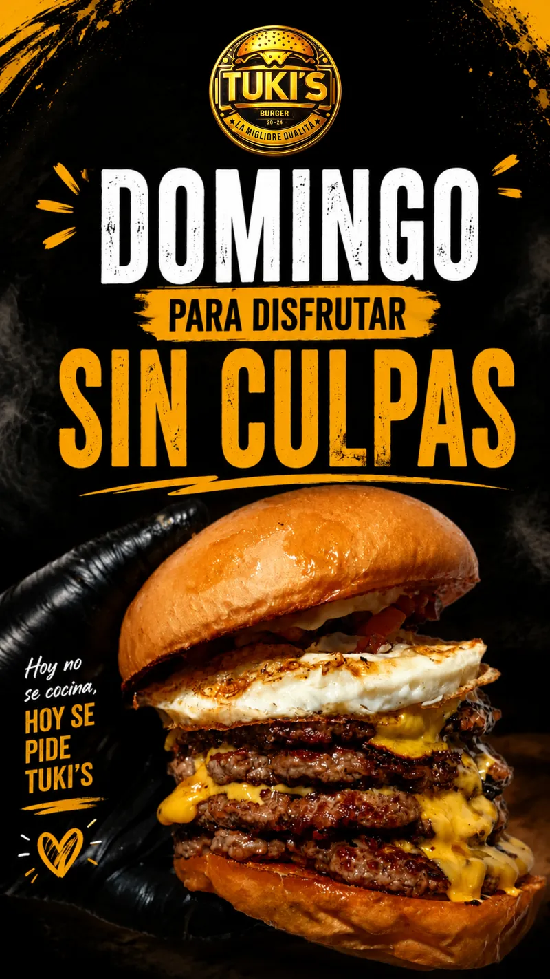 Diseño para Tuki Burger