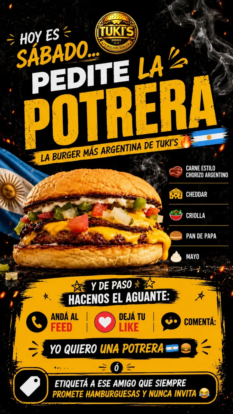 Diseño para Tuki Burger