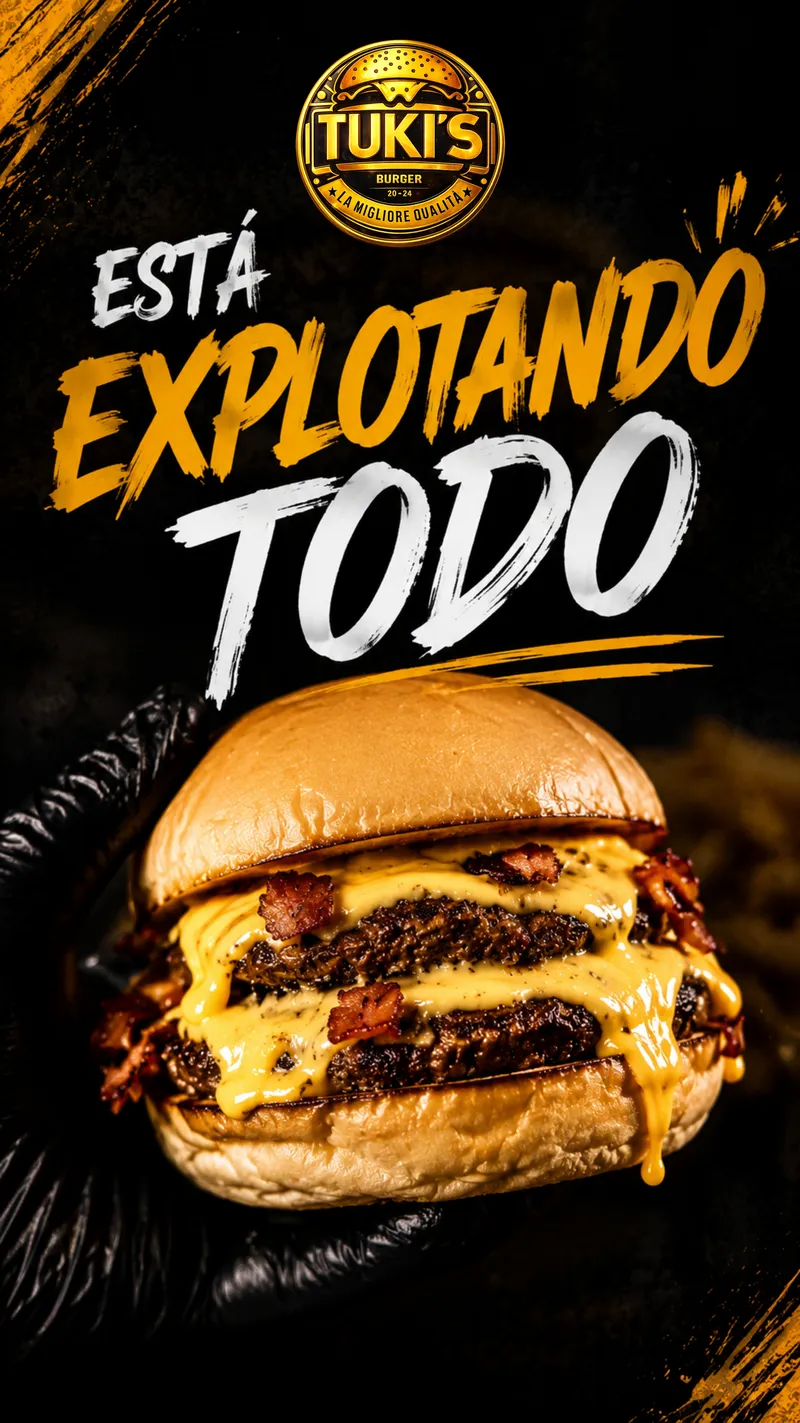 Diseño para Tuki Burger