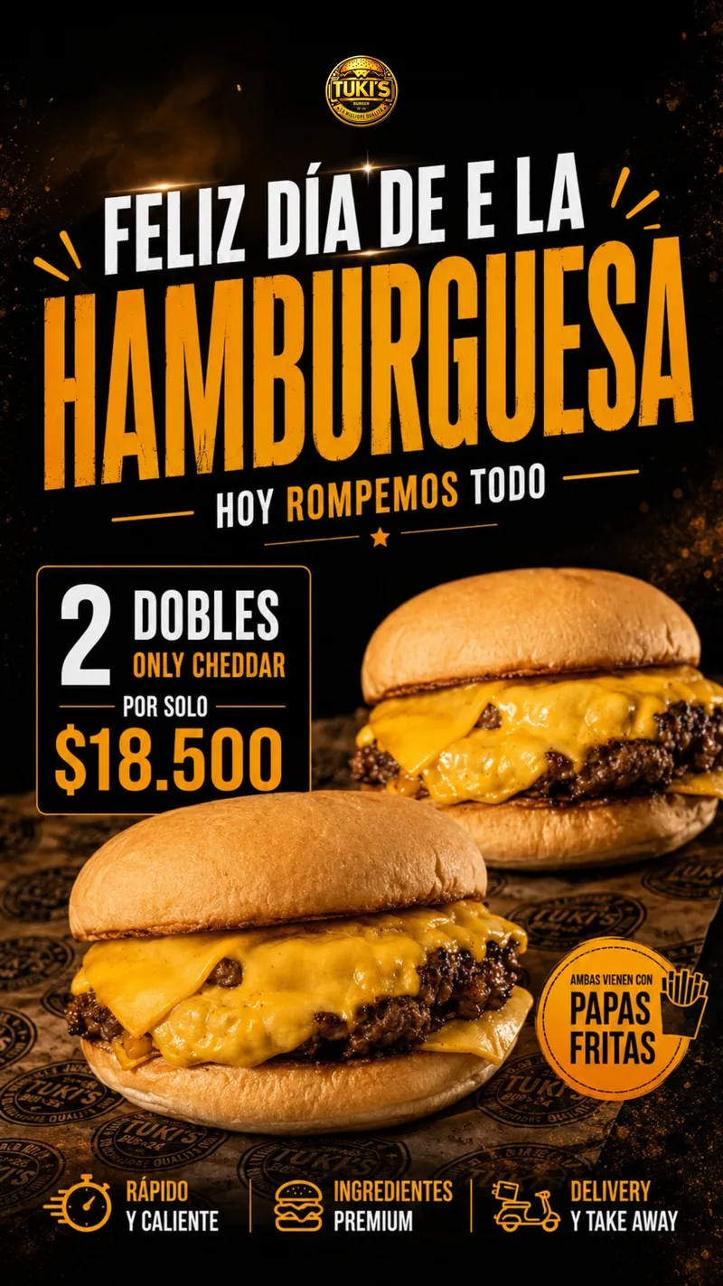Diseño para Tuki Burger