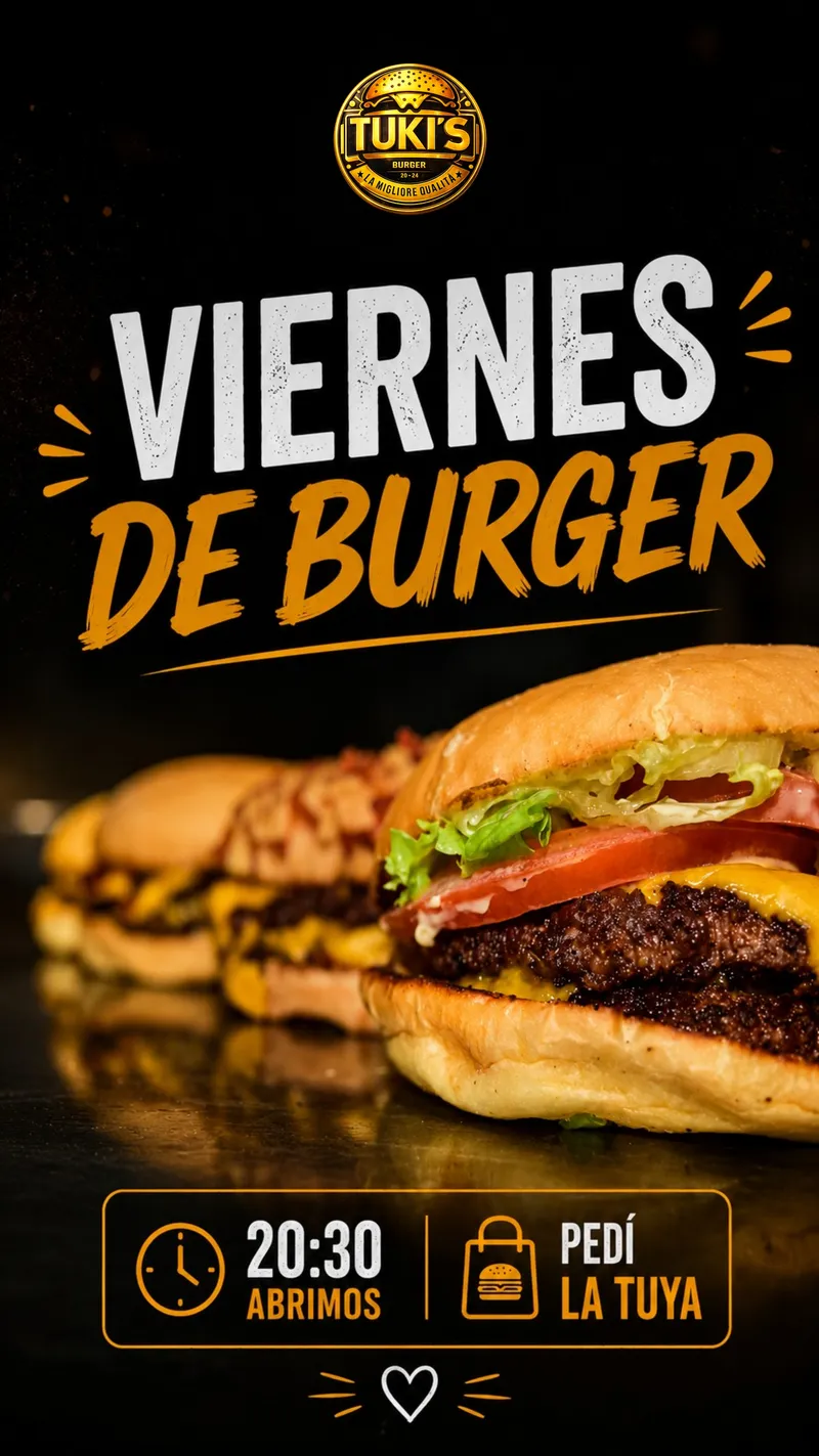 Diseño para Tuki Burger