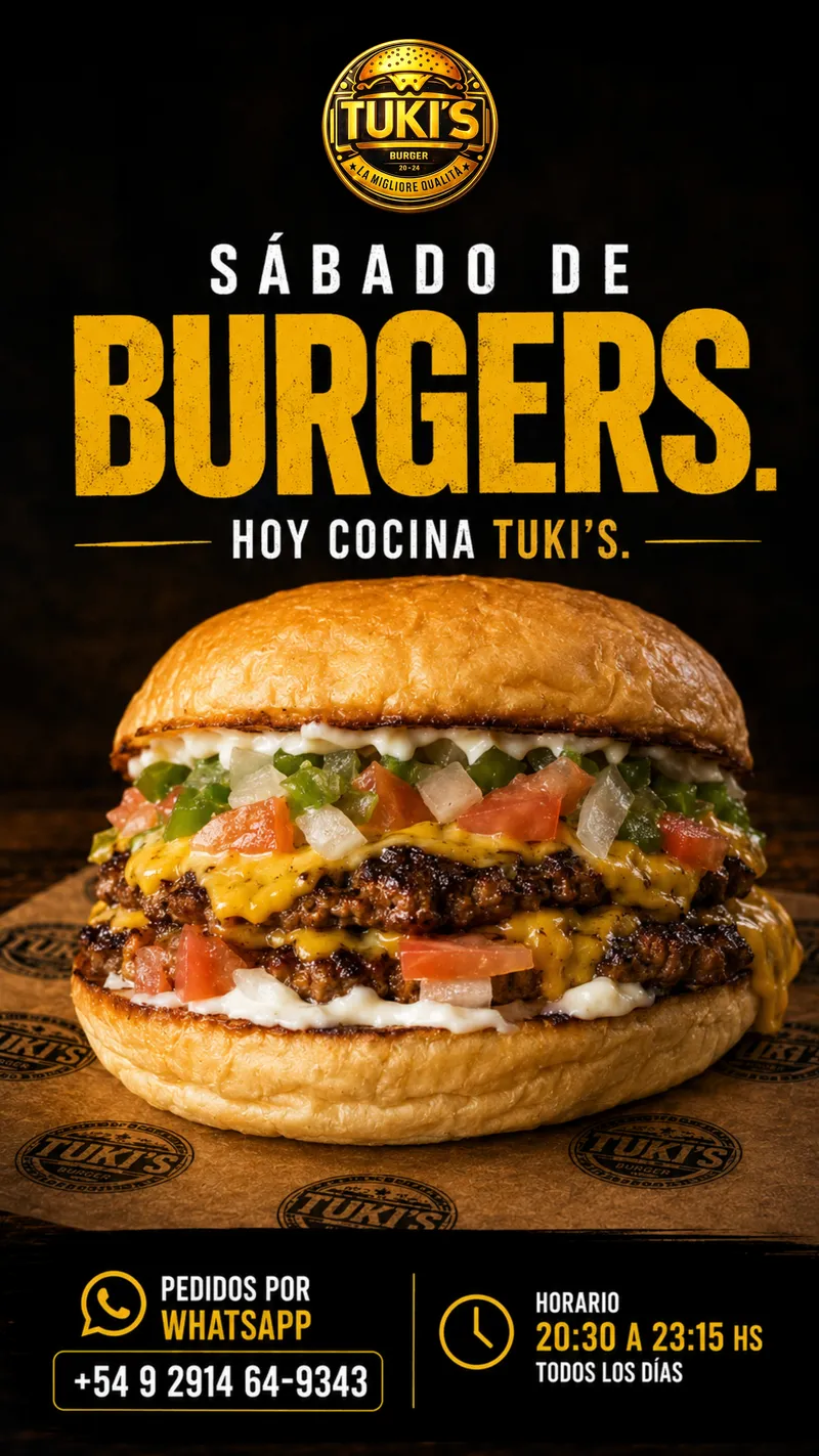 Diseño para Tuki Burger