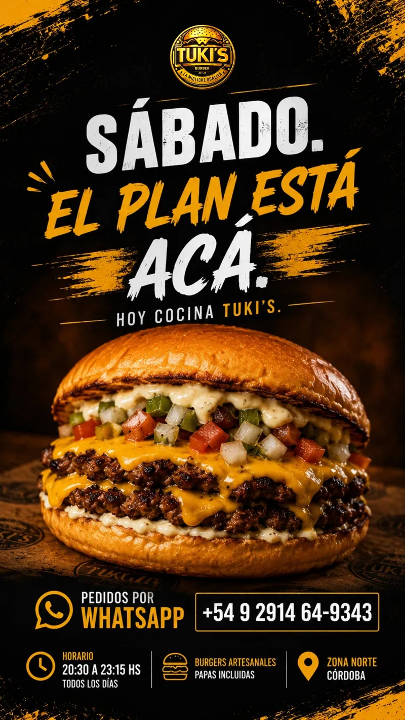 Diseño para Tuki Burger
