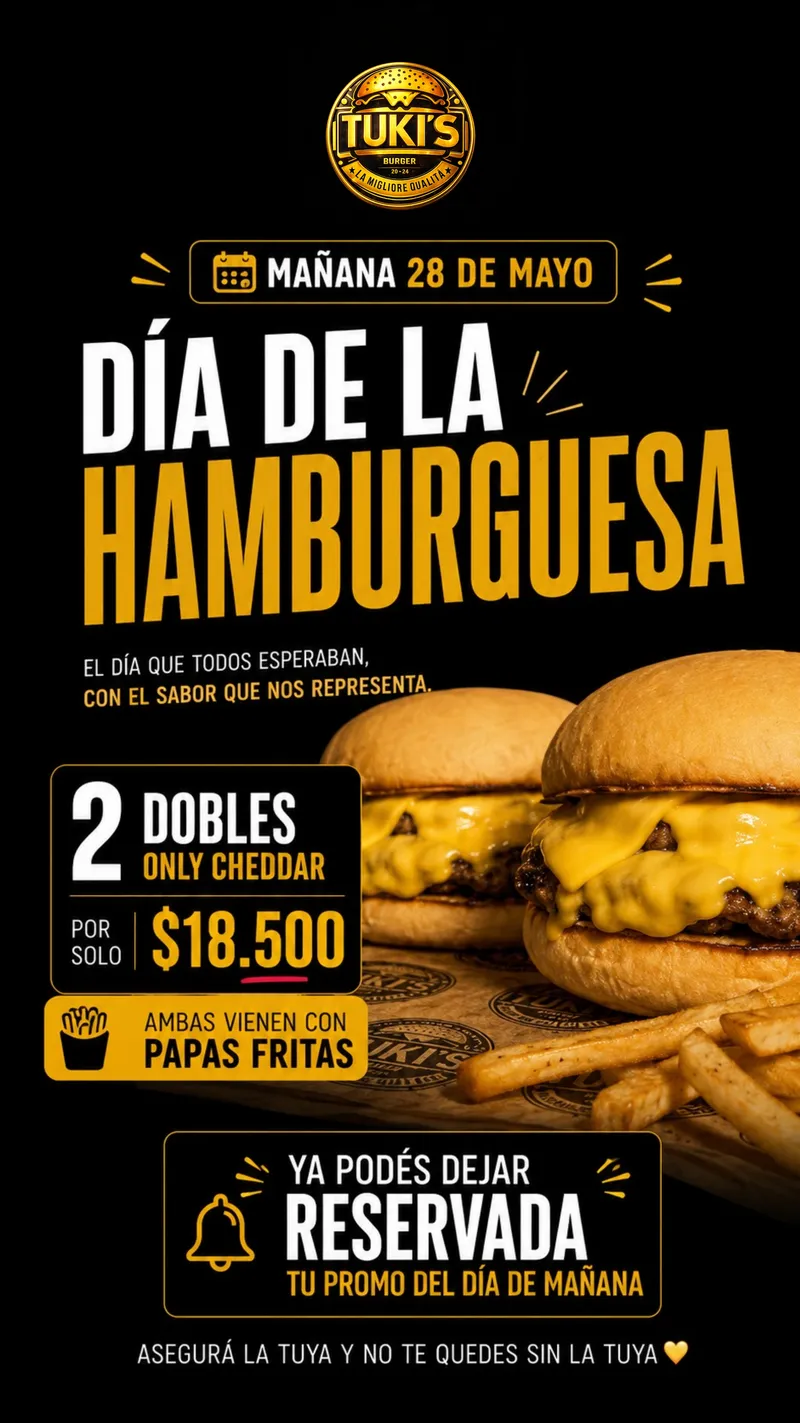 Diseño para Tuki Burger