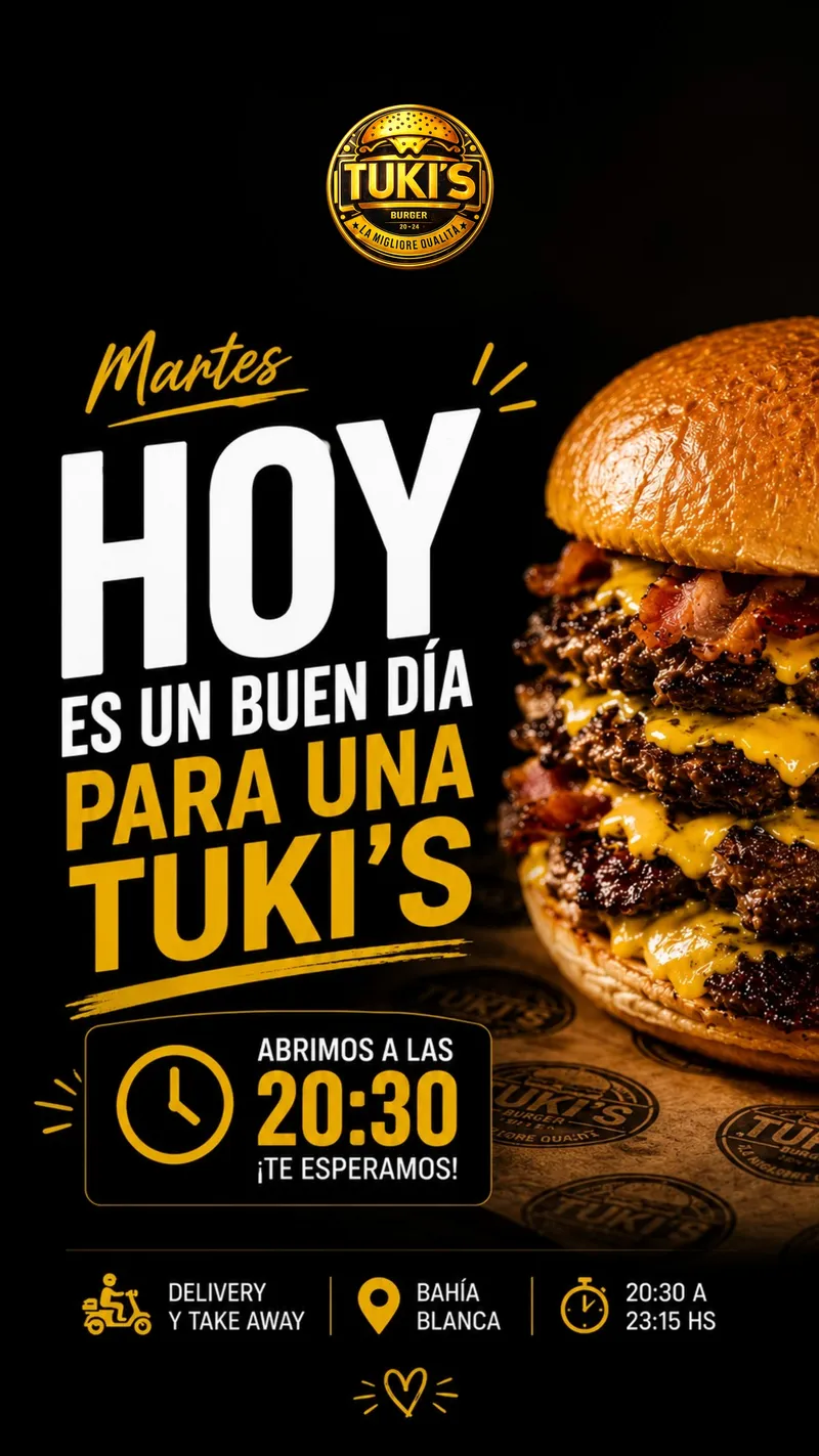 Diseño para Tuki Burger