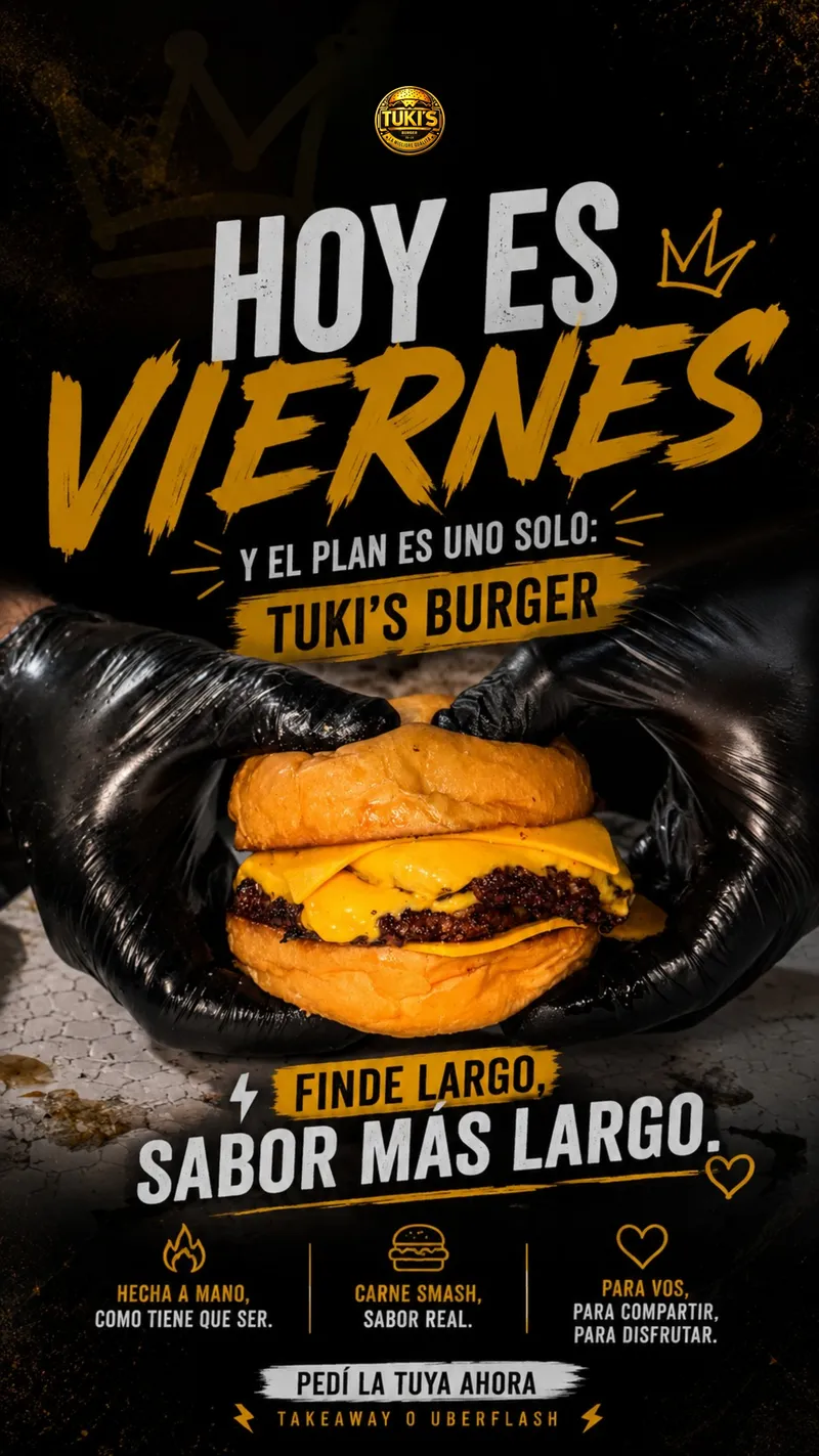 Diseño para Tuki Burger