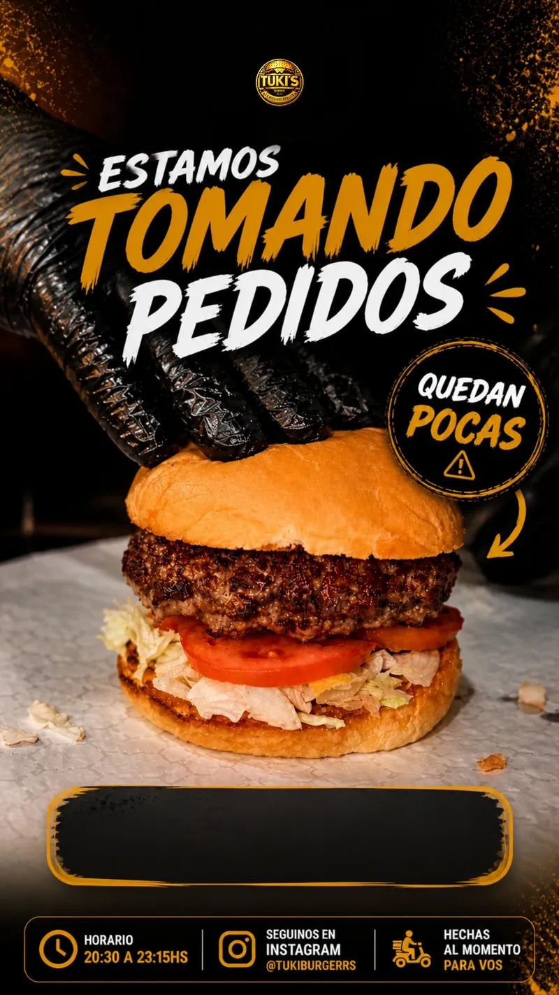 Diseño para Tuki Burger