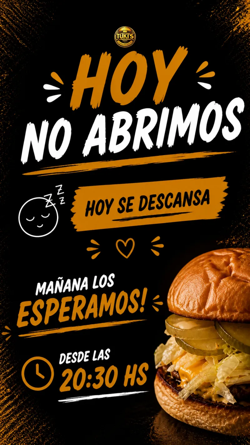 Diseño para Tuki Burger