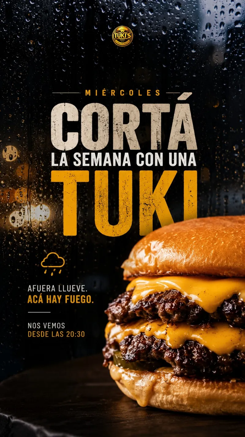 Diseño para Tuki Burger