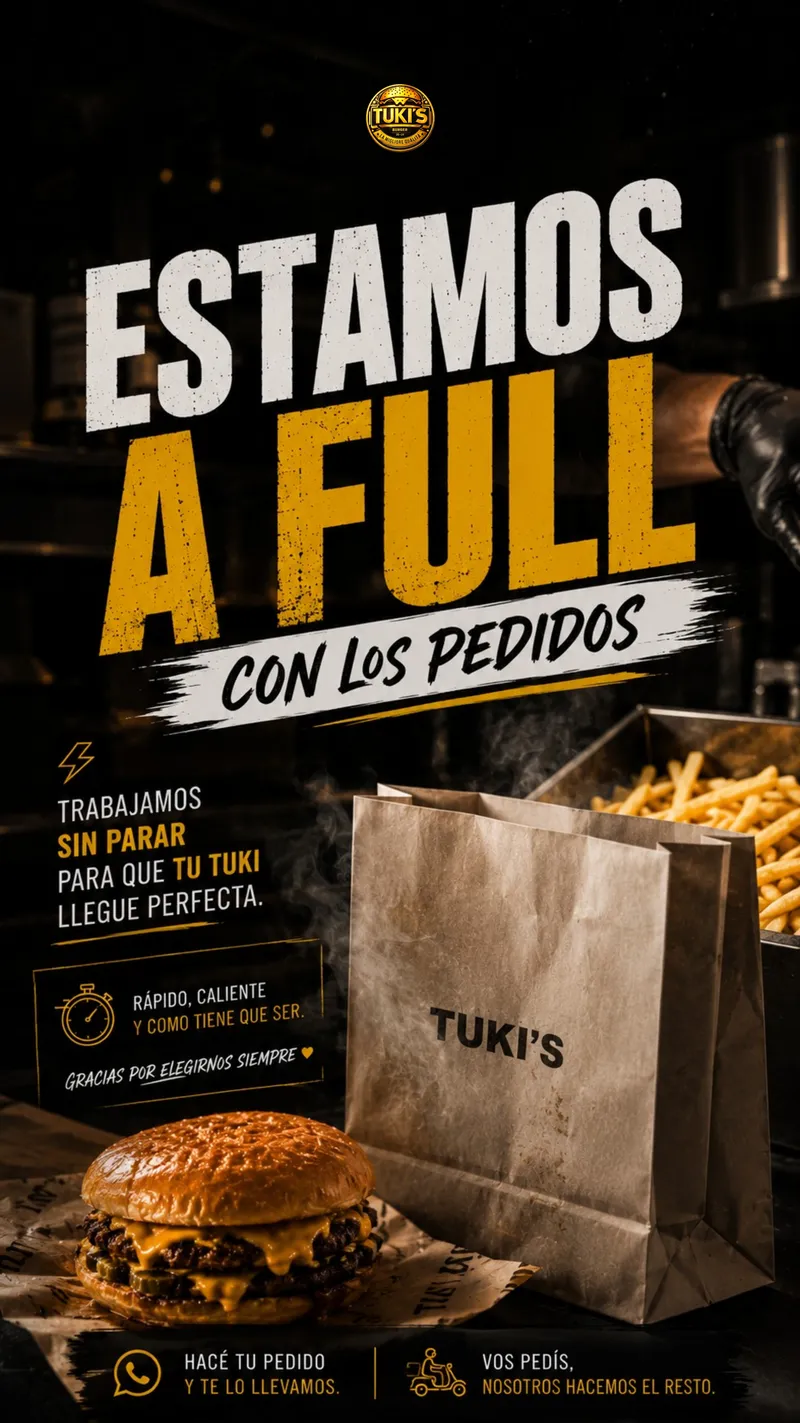 Diseño para Tuki Burger