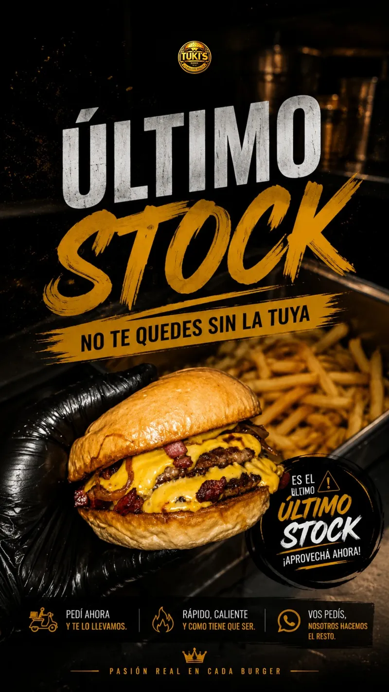 Diseño para Tuki Burger