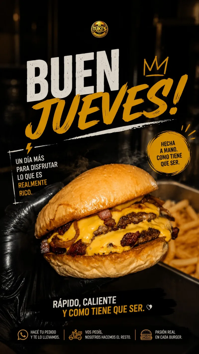 Diseño para Tuki Burger