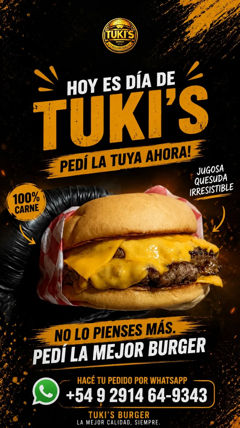 Diseño para Tuki Burger
