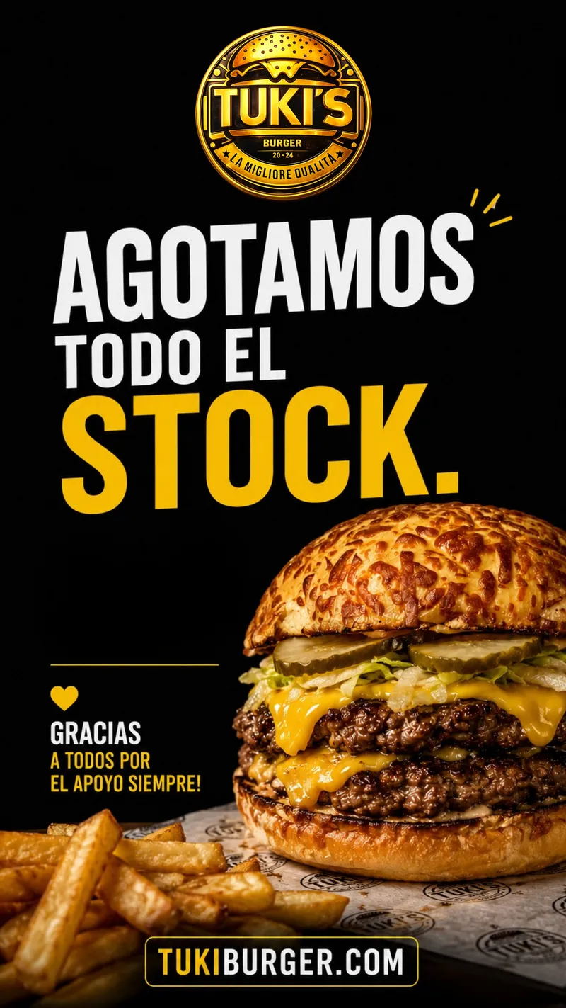 Diseño para Tuki Burger