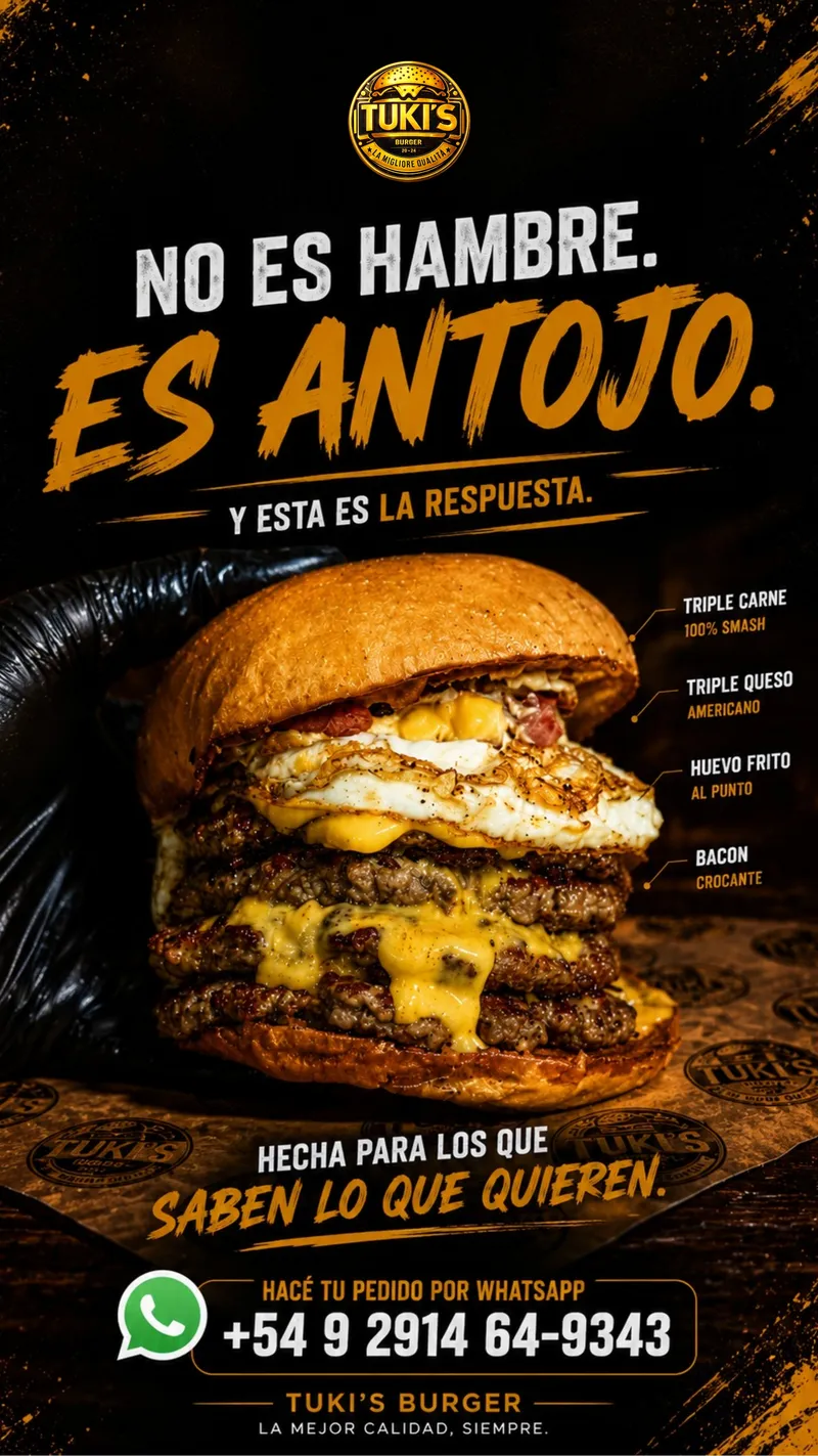 Diseño para Tuki Burger