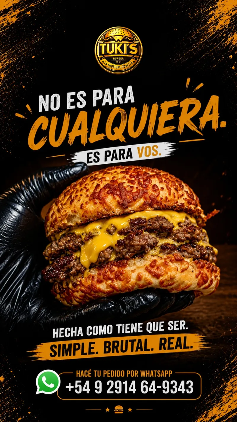 Diseño para Tuki Burger