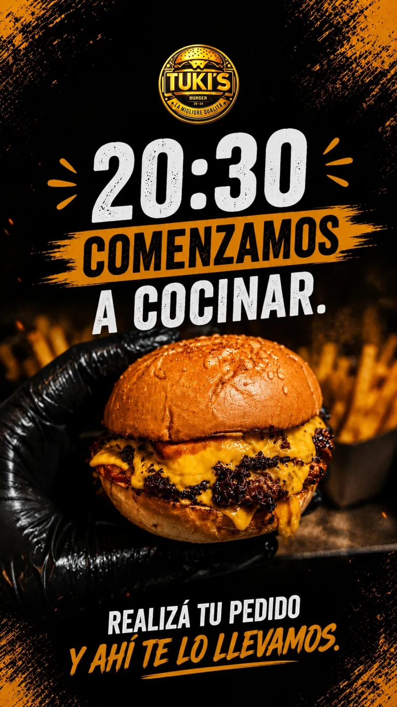Diseño para Tuki Burger