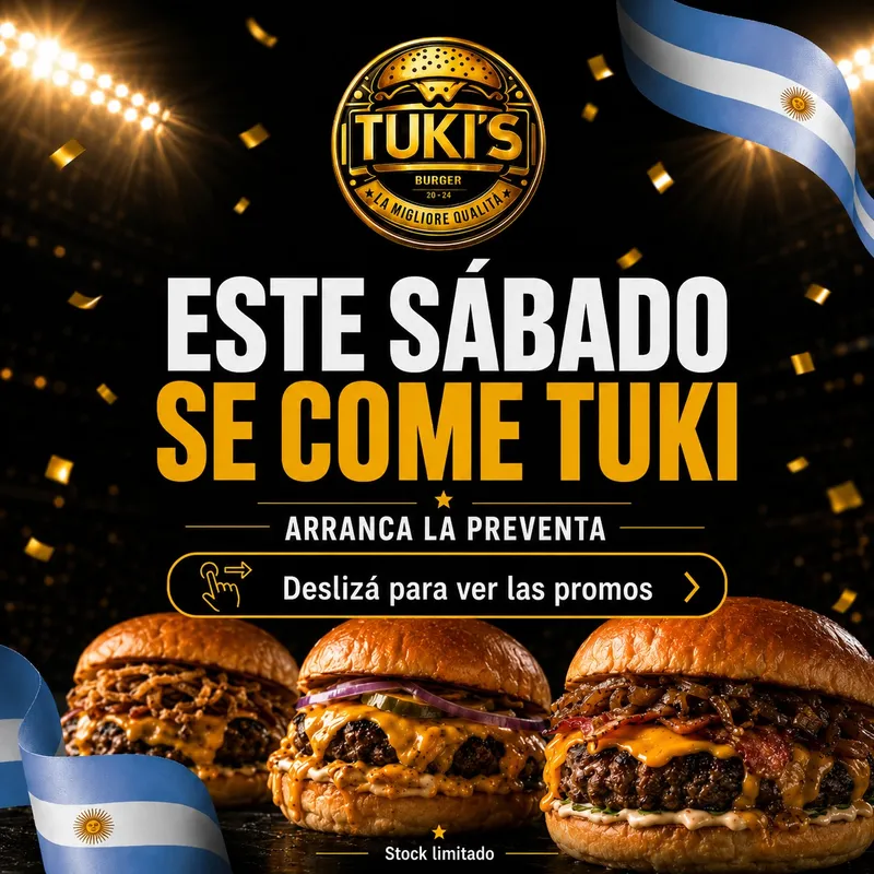Diseño para Tuki Burger