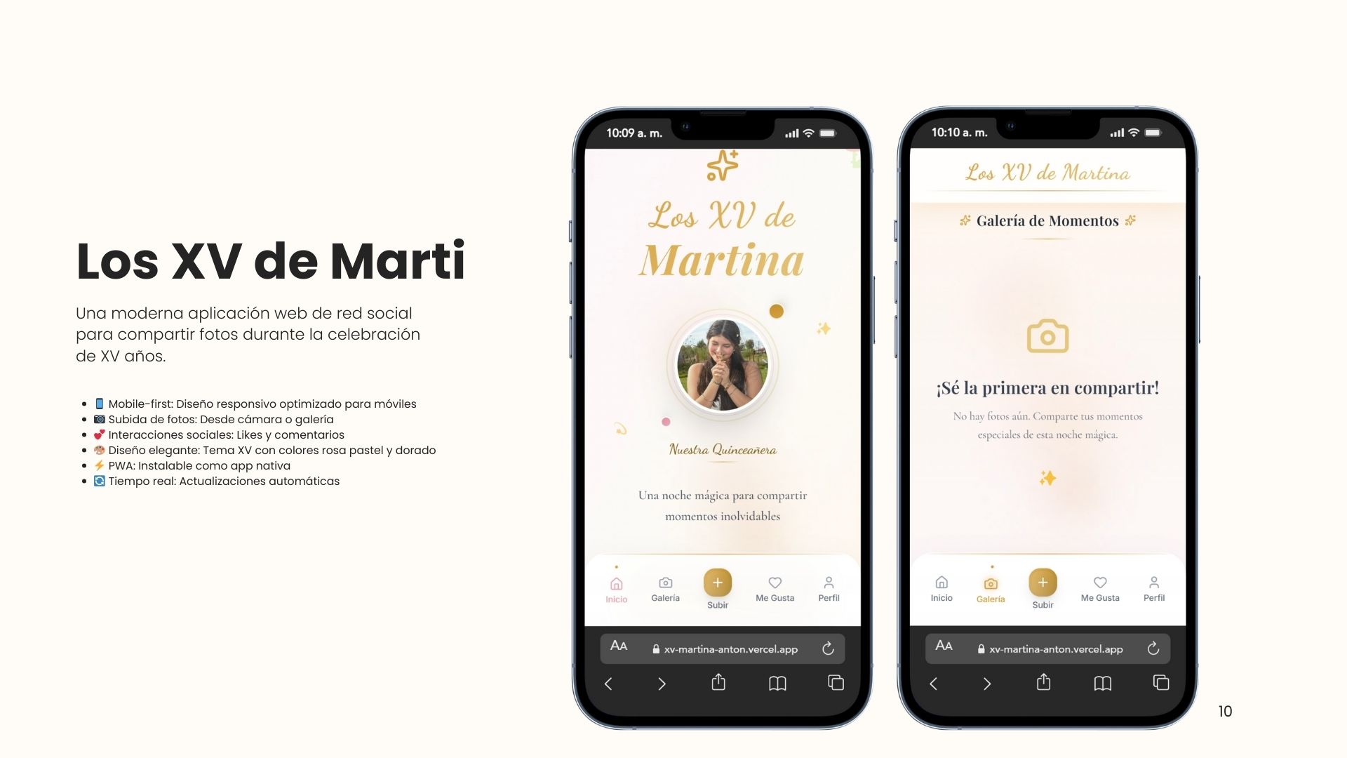 Los XV de Marti