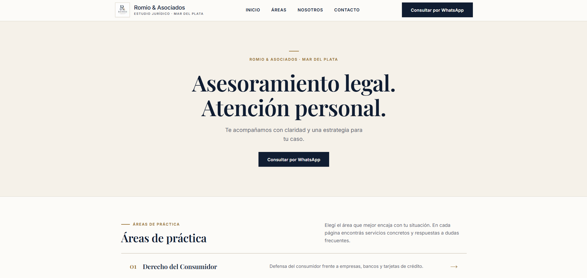 Romio & Asociados · Mar del Plata